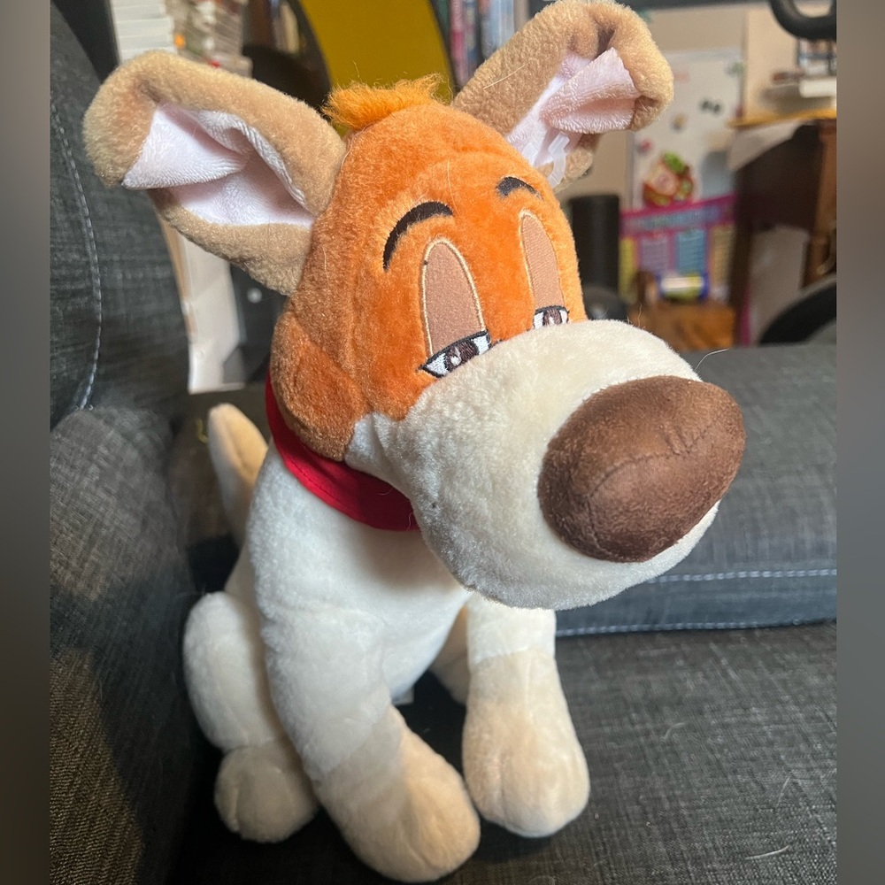 Disney Oliver and company “Dodger plush”